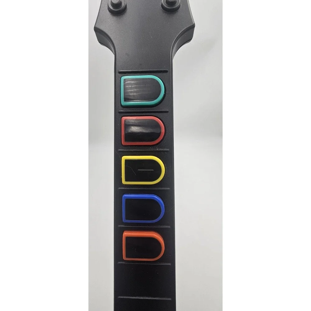 Guitar Hero Les Paul Wireless Controller PS3 Sony PlayStation 3 Black No Bat Cvr